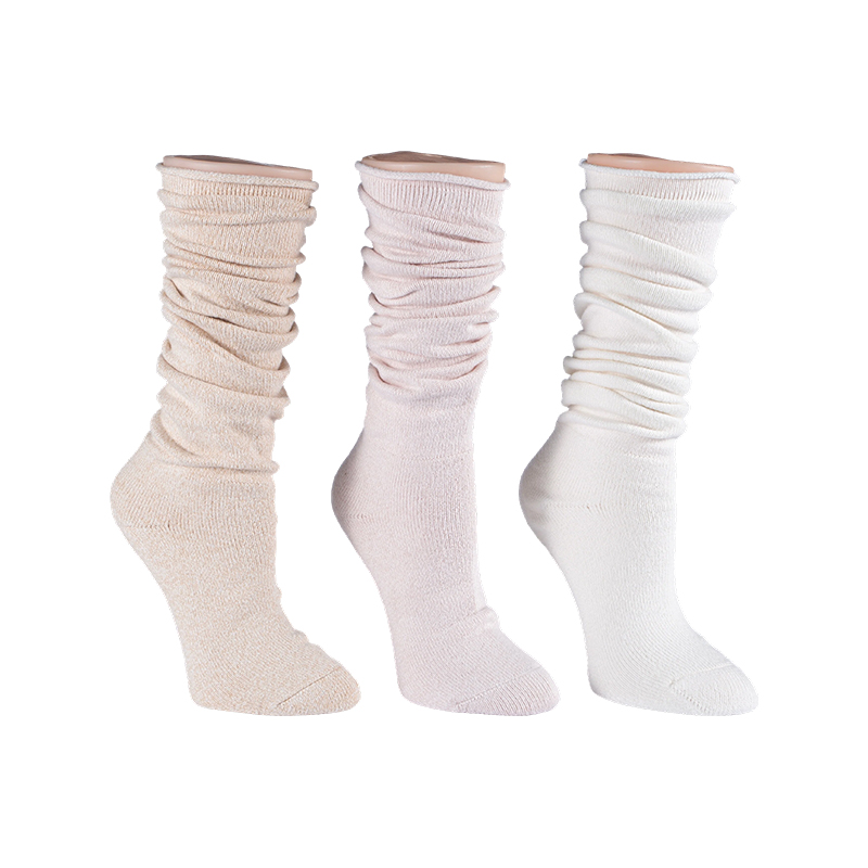 Calzini arrotolati con cuscino completo Slouchy Crew da 2 pezzi