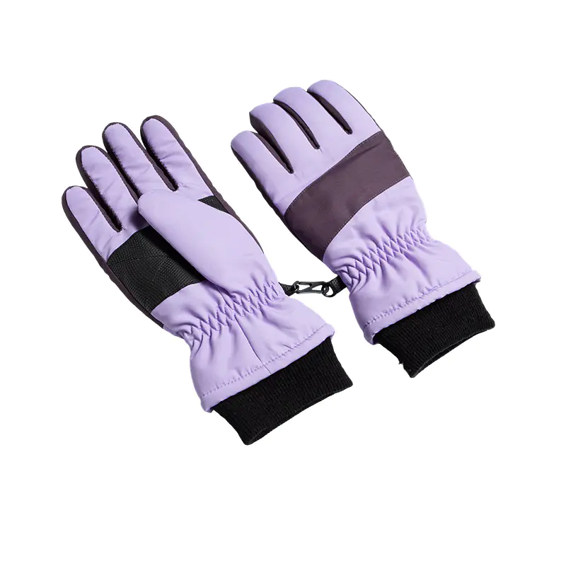Guanti da sci Colorblock per bambini