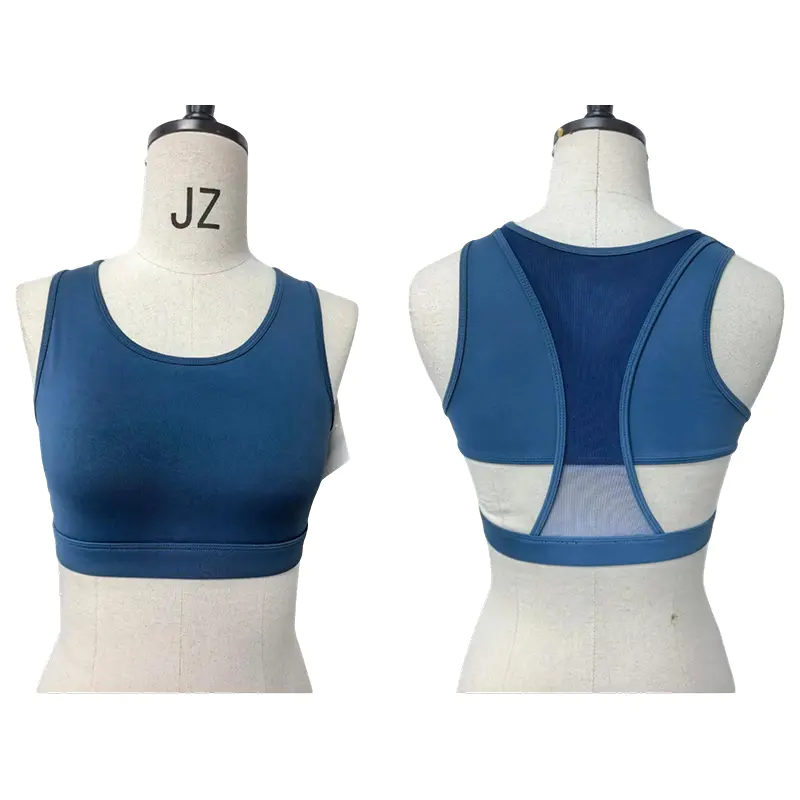 Reggiseno sportivo da donna con rete